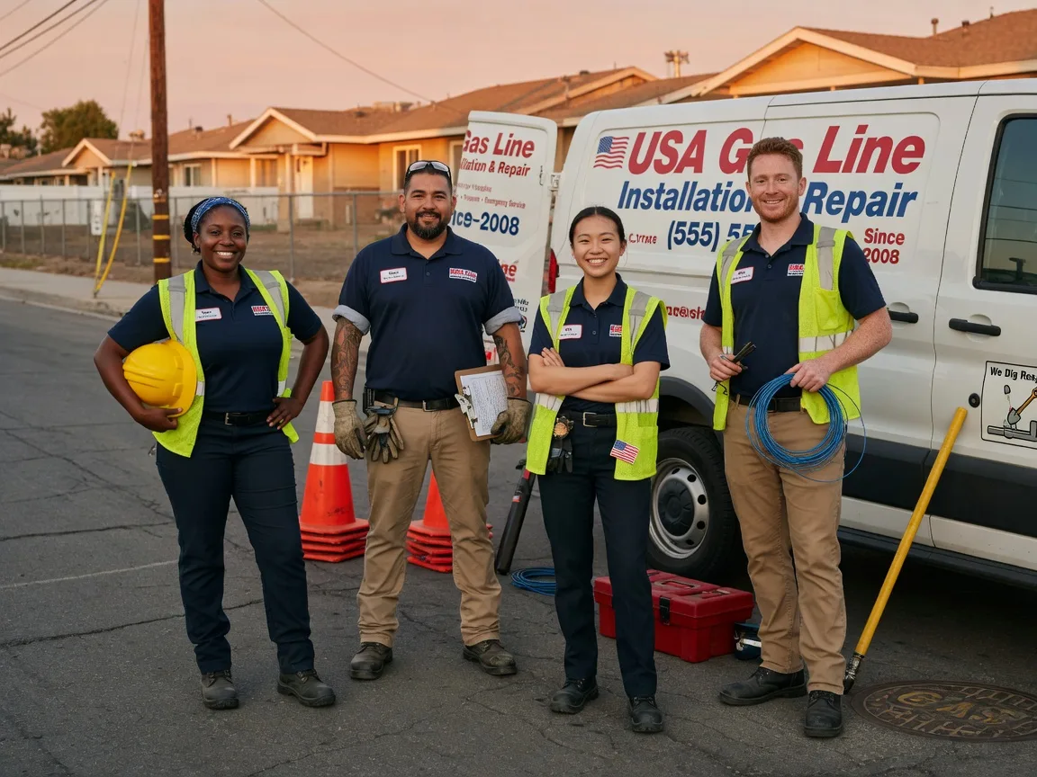 Gas Line Installation company in Weld, ME
